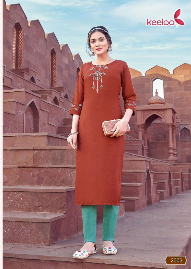 Keeloo Rosie Vol 2 Ethnic Wear Wholesale Designer Kurtis Catalog